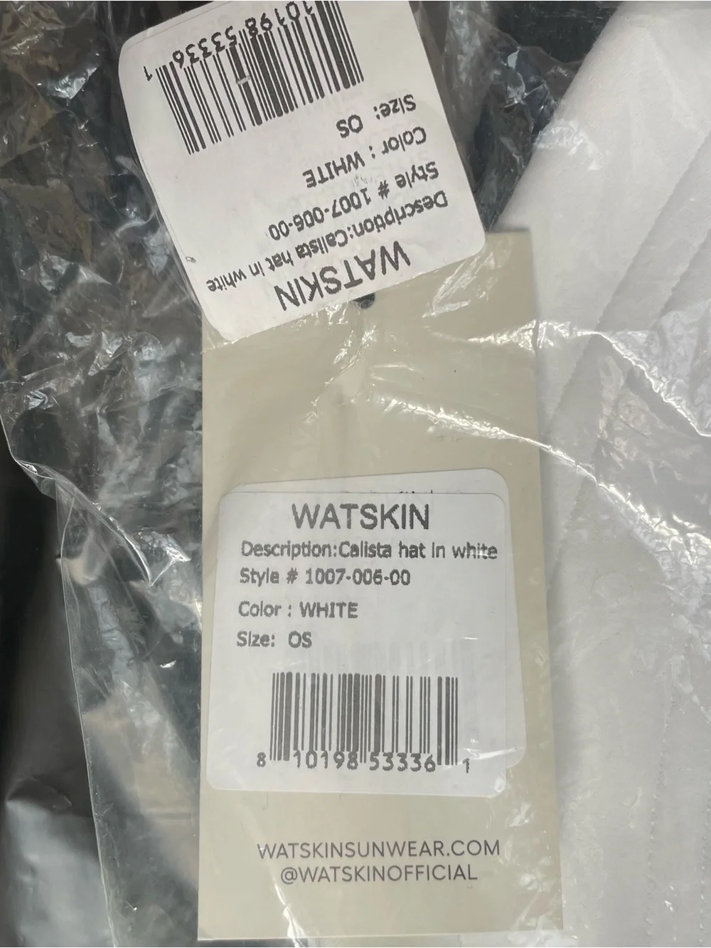 Watkins Calista Sun Hat New With Tags